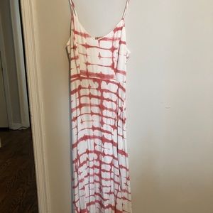 Pink tie dye size 2 bb Dakota maxi dress